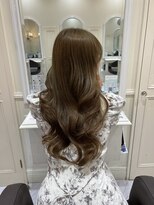 サロンドウィズ 本店 本八幡(Salon de With)&nbsp;【ロング】ミントベージュ/艶カラー/透明感◎30代40代50代