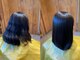 タック ヘア 安城店(Takk hair)の写真/縮毛矯正とカラーの同時施術が可能◎縮毛矯正×ヘアエステで髪の内部から補修しうるうる髪に♪