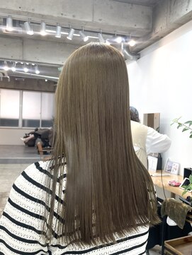 カシェル(cashel kishaba) ブリーチなしオリーブベージュ