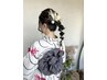 浴衣着付け+ヘアセット