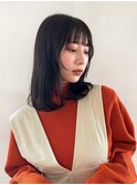 ☆大人ミディアムレイヤー☆/質感再整カラー