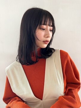 バサ 久米川店(BASSA) ☆大人ミディアムレイヤー☆/質感再整カラー