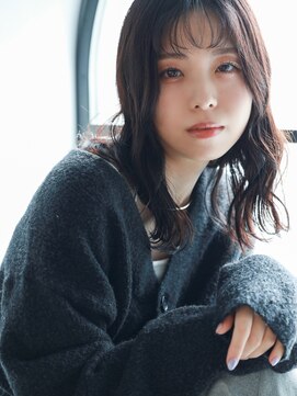 ボンドバイテトテ 三宮元町(BONDbytetote) 【BOND】アッシュブラック/小顔スタイル◎