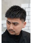 クロップ　テーパーフェード