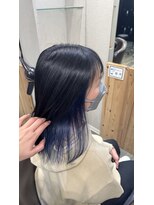 リゴ ヘアー(RIGO hair) インナー　ブルー