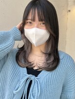 ミーム 原宿 表参道(meme)&nbsp;”インナーカラー×ワンカールレイヤー