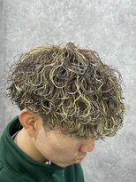 ライズ 新小岩店(RISE)&nbsp;波巻きパーマ/波巻きパーマハイライト（ハルト）