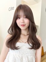 コート 表参道(Cote)&nbsp;美髪レイヤーカット/顔まわりレイヤー/くびれミディアムレイヤー