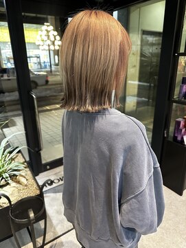 コレット ヘアー 大通(Colette hair) ベージュ×オフブラック★