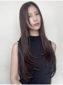 レイヤーカット　韓国ヘア