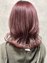 ルノン シェリー(LUNON cheliy) 暗めカラーグランマッシュデザインカラーフェイスフレーミング