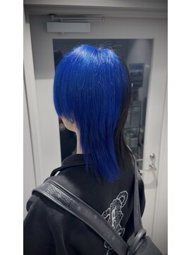 ポプルス(popls) メンズウルフ/中性ウルフ/ブルーカラー/デザインウルフ