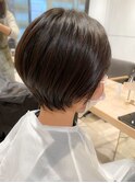ココアベージュマロンブラウンオリーブグレージュ小顔黒髪質改善
