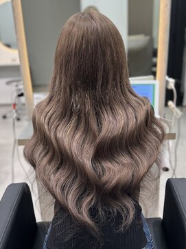 ラピス 福岡天神店(Lapis) 中明度ブラウンカラーエクステ