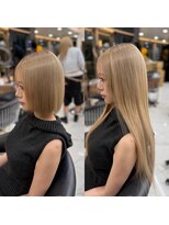 ラピス 渋谷本店(Lapis)&nbsp;シールエクステでボブから一瞬でロングヘア