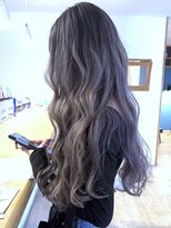 ブレイズヘアー(BLAZEhair)&nbsp;【外国人風デザイン】ホワイトシャドールーツ×ブリーチ２回