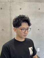 フィッティ 横須賀中央店(fiti)&nbsp;スパイキーショート ツイストスパイラルパーマ メンズパーマ