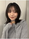 ナチュラルレイヤーボブ