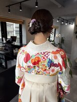 サニーサイドサロン(SUNNY SIDE SALON) 卒業式袴andアレンジ/たまプラーザ