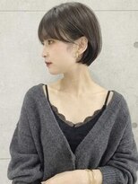 ヘアーメイクパウダー 天王寺寺田町店(Hair make powder)&nbsp;大人可愛い20代30代40代小顔ショートボブ丸み前下がり