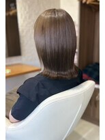 ヘアメイクアモーレ 光の森店(Hair Make Amore)&nbsp;美髪再生カラー×チャコールベージュ