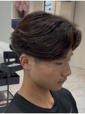 毛流れパーマ