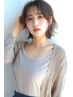 【新規/根本をケア】カット＋リタッチカラー＋ヘッドスパ＋TR 土日祝+￥500