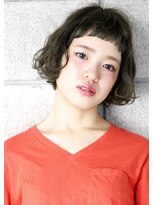 ヘアサロン ガリカ 表参道(hair salon Gallica)&nbsp;☆ パリジェンヌ風 bob  ×  マットグレージュ ☆  wave style
