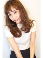 ラウンジ モリオ イケブクロ(Lounge MORIO Ikebukuro) 【morio池袋】波ウェーブセミロング