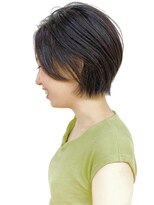 クオリス 上福岡店(QUALIS)&nbsp;小顔/ひし型/ダークブラウン/丸み/ショートボブ/30代40代50代/