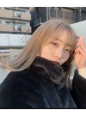 ミルクティーベージュ/透け感ベージュ/ブリーチ無しベージュ