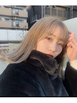 ニコフクオカヘアーメイク(NIKO Fukuoka Hair Make) ミルクティーベージュ/透け感ベージュ/ブリーチ無しベージュ