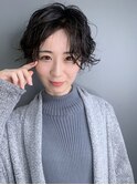 【morio池袋】綺麗でかっこいい黒髪ショート♪