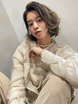 ブゾン(buZon)&nbsp;立体ウェーブ×ショートボブ