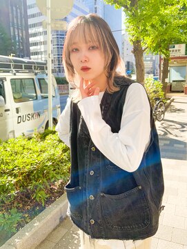 レトン 銀座(leton) ビタミンカラー/フェイスフレーミング/インナーカラー/オン眉