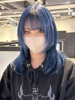 アルバム 池袋(ALBUM) ブルーウルフロング_ショコラアッシュヘルシースタイル_ba441101