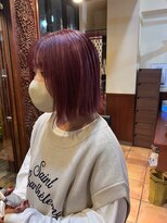 ヘアーフィックス リュウアジア 越谷店(hair fix RYU Asia) 【RYUasia越谷店】ワインカシスカラー
