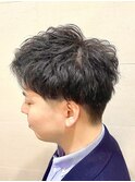 ツーブロックショート/ビジネスショート/アップバング/刈り上げ