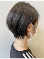 ハルキ ミナト ジャパン オオサカ(HARUKI MINATO japan OSAKA)&nbsp;40代50代小顔似合わせカットくびレイヤーエモージュ大人可愛い