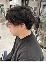 ステアケース 武蔵小杉店(stair:case)&nbsp;メンズ/スパイラルパーマ/ナチュラルバーバーカット短めビジネス