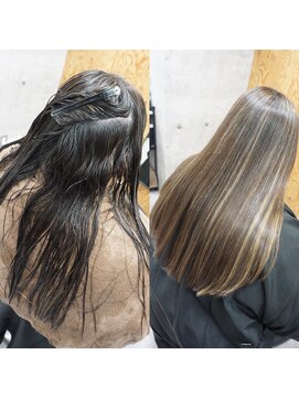 ヘアテリア リュウ 大塚(hair teria ryu) 縮毛矯正/髪質改善/シルキーストレート/艶カラー