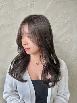 ヘアーアンドケアブラスト(HAIR CARE Blast) 20代30代ブリーチなしグレージュ/韓国ヘア/レイヤー