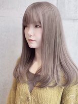 ジィルム(XELM)&nbsp;レイヤーカットミルクティーベージュケアブリーチダブルカラー