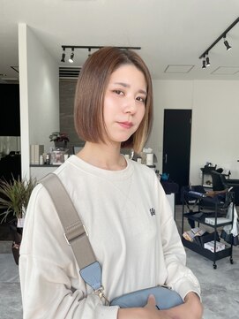 ジン(JIN) ☆まとまるボブ☆丸みボブ☆切りっぱなしボブ☆久留米☆