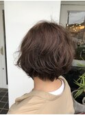 ショートボブパーマ