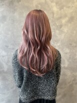 ザ ラブズ ラフズ ヘアー 本店(the loves laughs hair)&nbsp;レイヤースタイル/ピンクベージュ