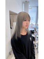 ハイブ 金沢(Hive)&nbsp;10代20代ブリーチハイトーングレージュカラー