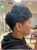 『メンズ』ゆるっと決まるナチュラルパーマ