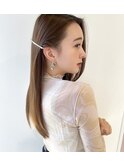 (縮毛矯正/髪質改善/ロングヘア/前髪/韓国レイヤー/小顔)