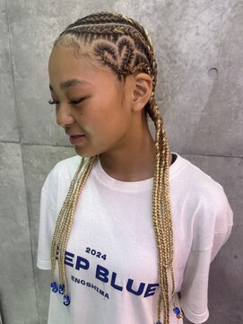 ノーフューチャー(NO FUTURE) コーンロウ